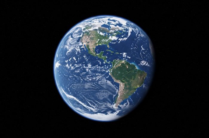Image of the earth from space created with Gemini Imagen 3 AI by Media Helping Media