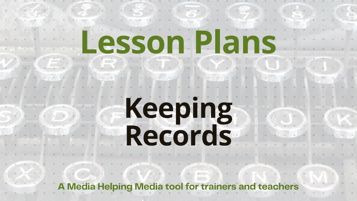 Graphic for a Media Helping Media lesson plan